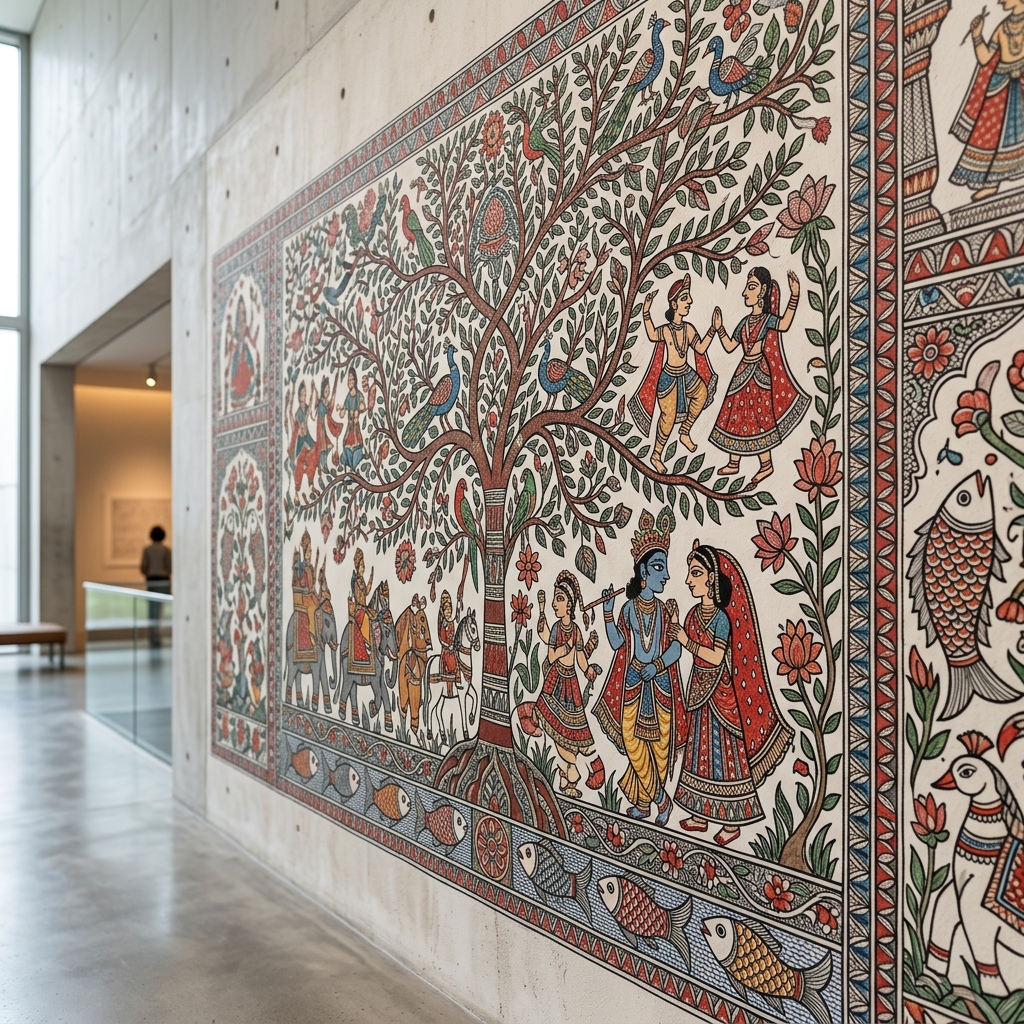 Mithila Heritage Mural